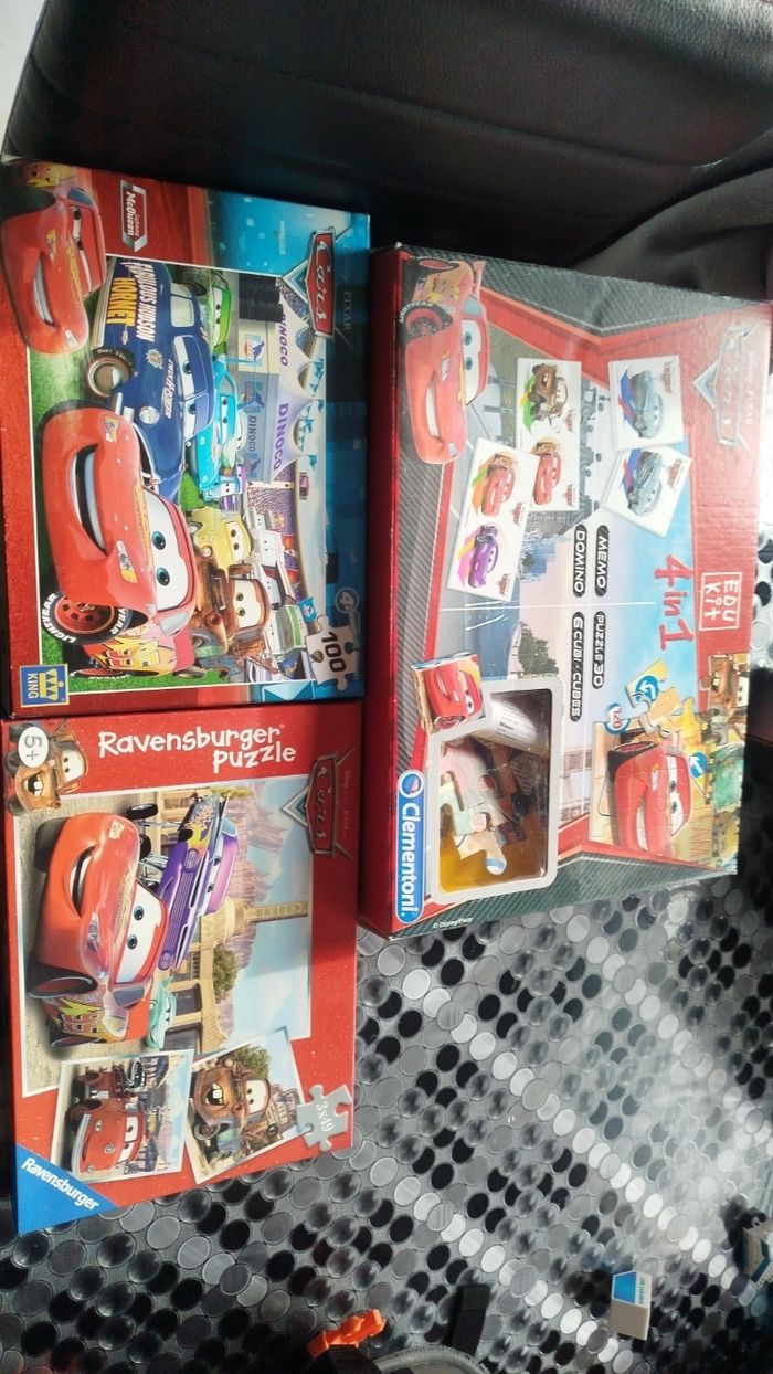 Lot edu kit cars + puzzles - photo numéro 2