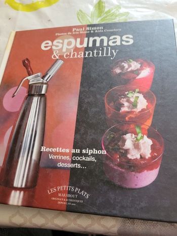 Espumas et chantilly