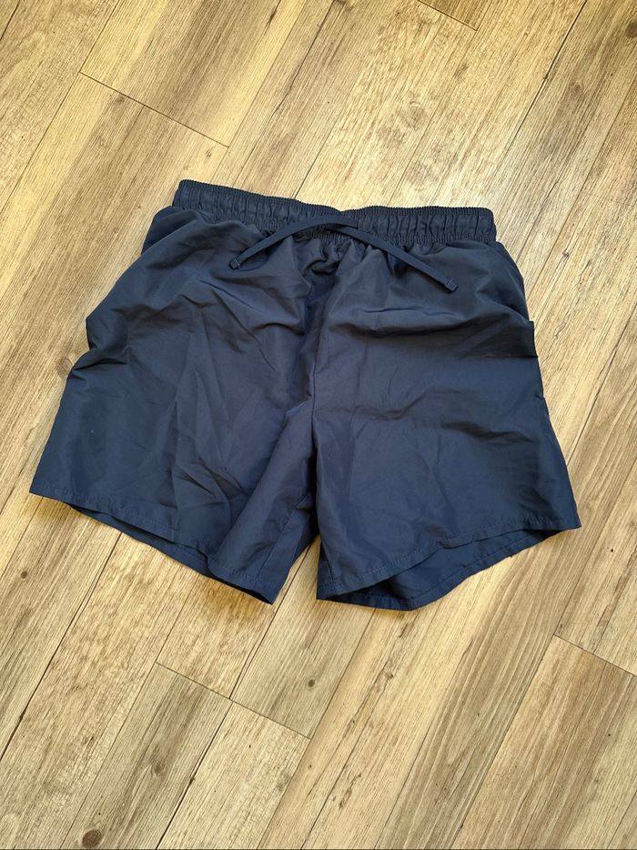 Short de bain h&m bleu marine 12/14 ans neuf - photo numéro 2
