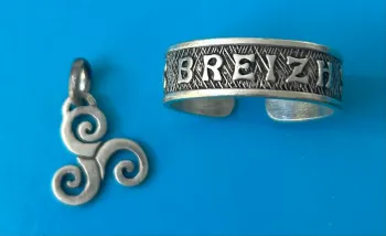 Lot bijoux argent Bretagne