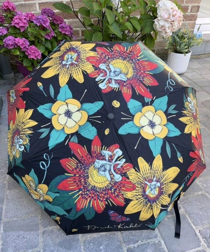 Parapluie frida kalho - photo numéro 2