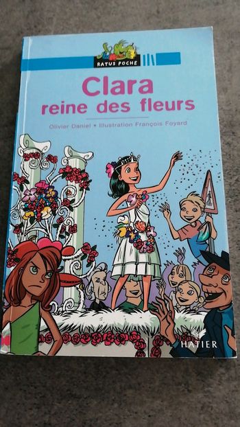 Livre clara reine des fleurs