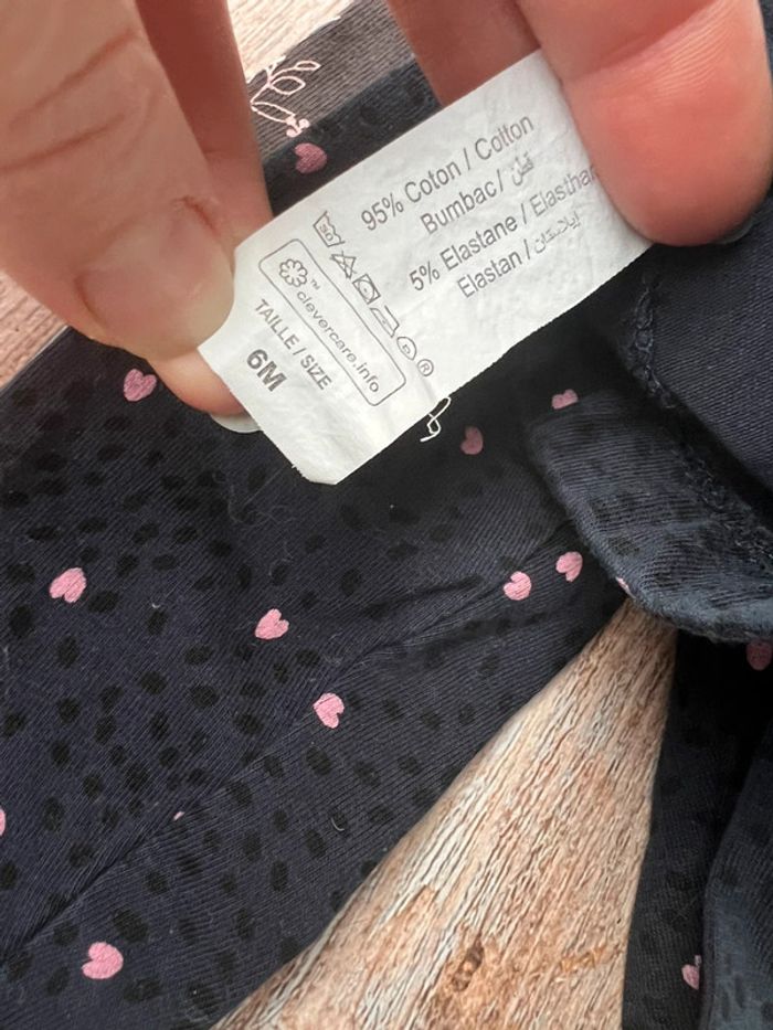 Lot de 3 leggings 6 mois - photo numéro 5