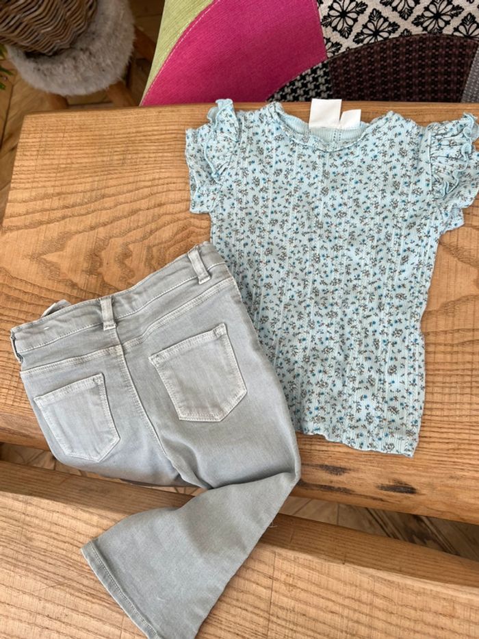Lot vêtements fille printemps été 2 ans 24 mois Zara Jacadi Liberty robe - photo numéro 4