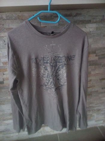 T shirt homme manche longues