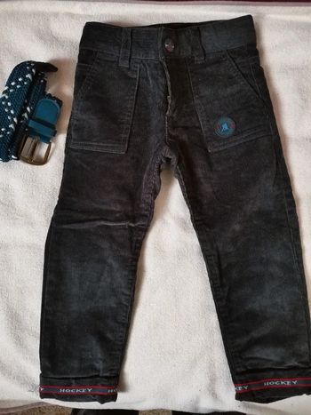 Pantalon + ceinture sergent major 2 ans