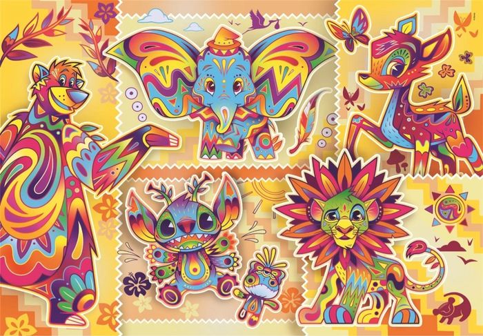 Puzzle 1000 pièces Disney Animals - Disney - NEUF - photo numéro 2