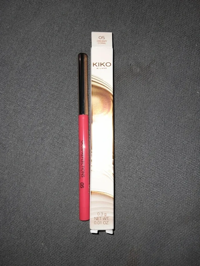 Gold réflections 12h wear waterproof lip liner 05 kiko neuf