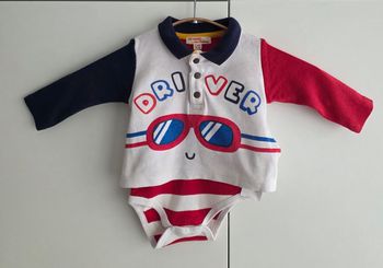 Body + t-shirt integré Du Pareil Au Même, taille 3 mois