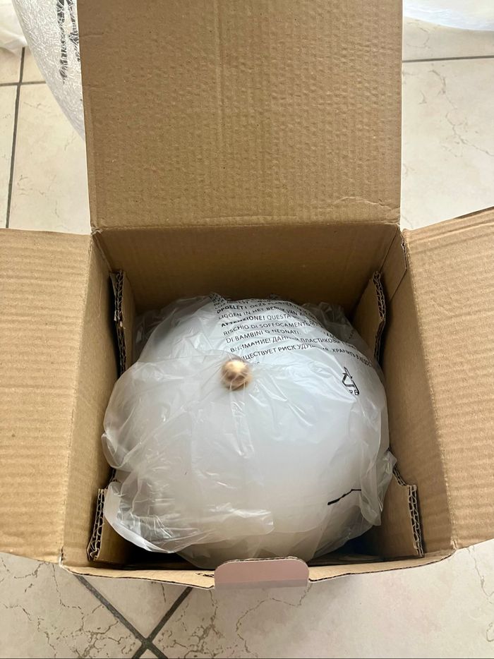 Petite lampe ou veilleuse moutarde NEUVE 🍄‍🟫 - photo numéro 2