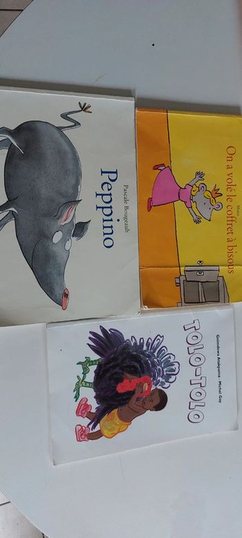 Lot de 3 livres école des loisirs
