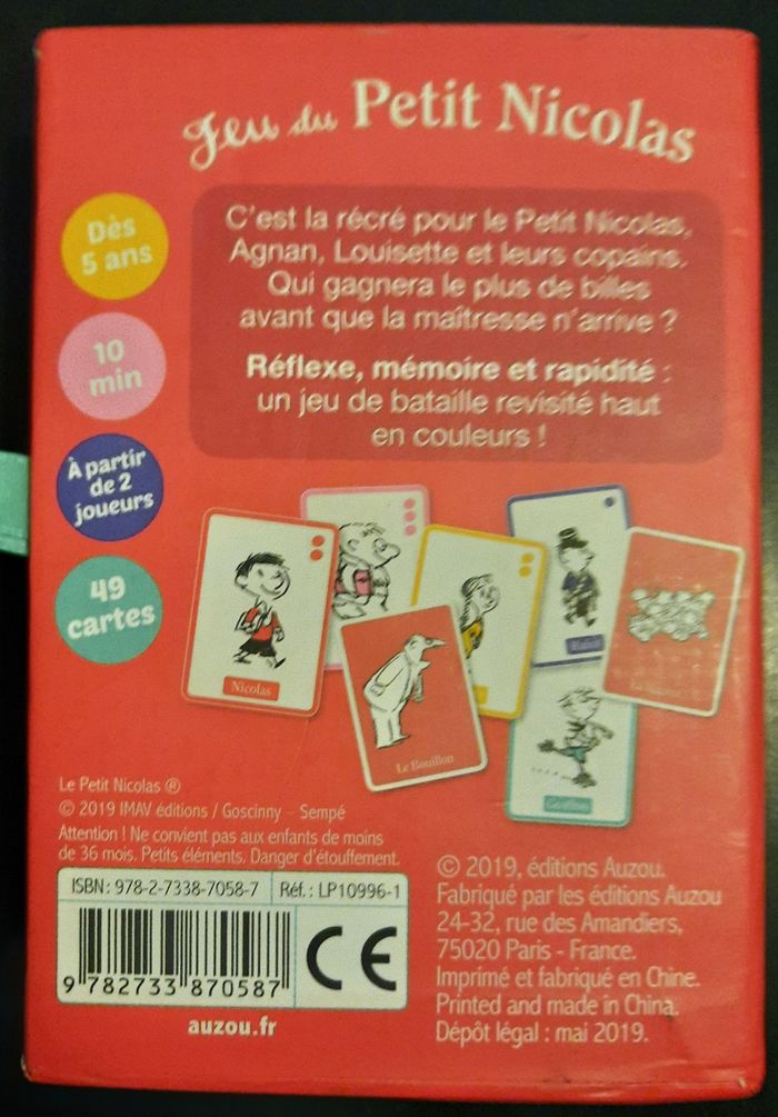 Jeu du Petit Nicolas - La bataille de Billes - photo numéro 2