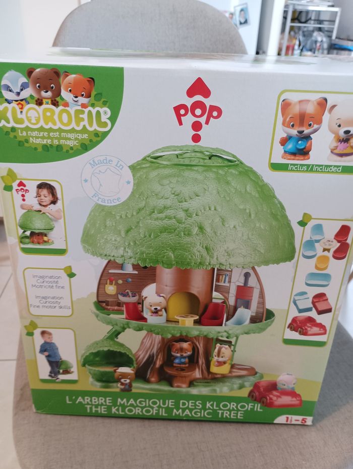 Célèbre jouet l'arbre magique des klorofil neuf jamais ouvert