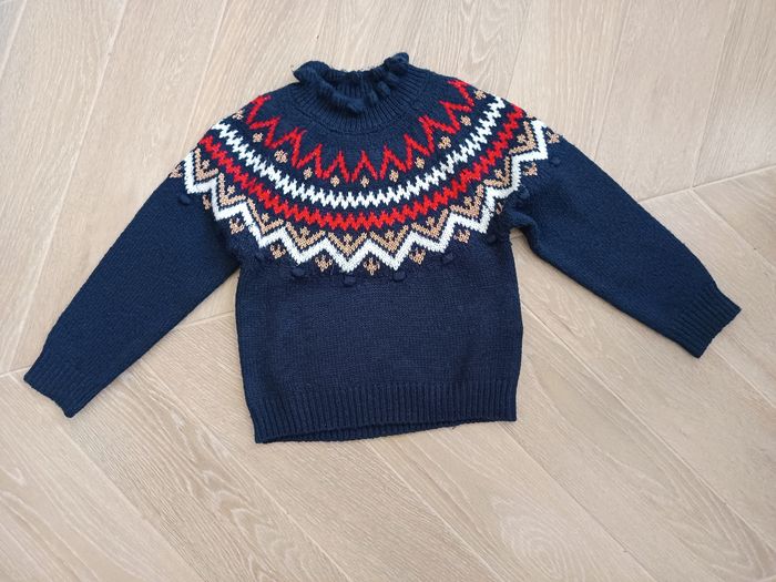Pull bleu Kiabi 4 ans