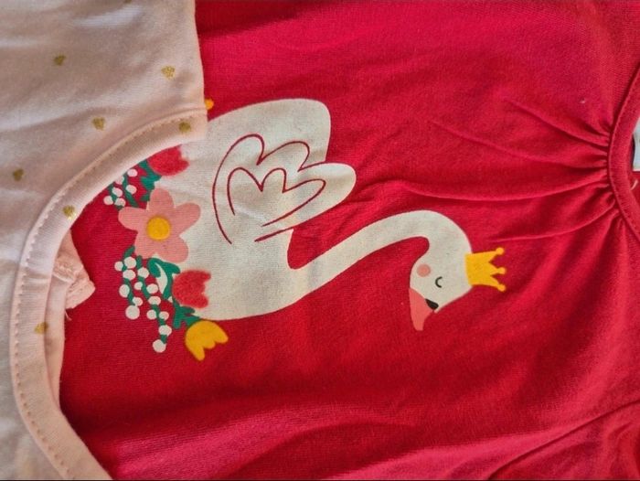 Lot 2 t shirts manches longues 3 mois - photo numéro 3