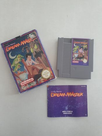 Little nemo dream master nes en boite