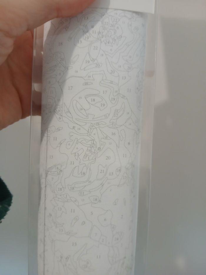 Set peinture numero chat - photo numéro 4