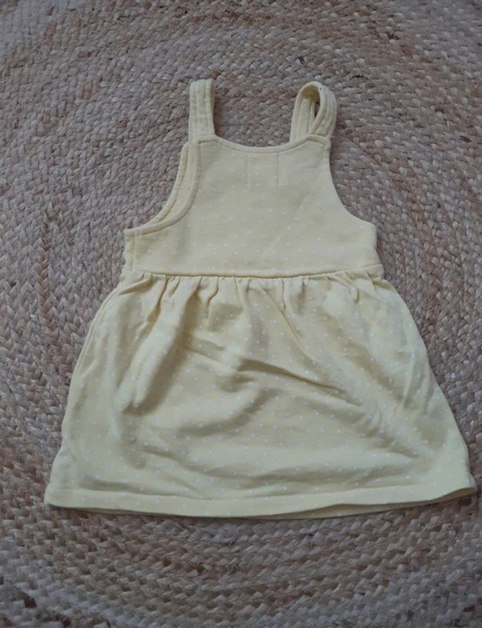 Robe jaune C&A 74 cm - photo numéro 4