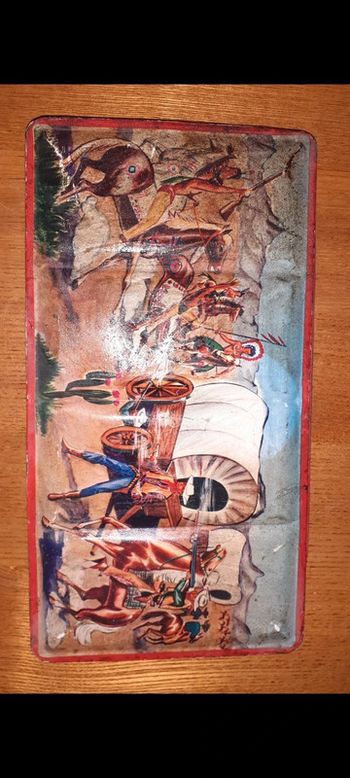 Palette de peinture vintage