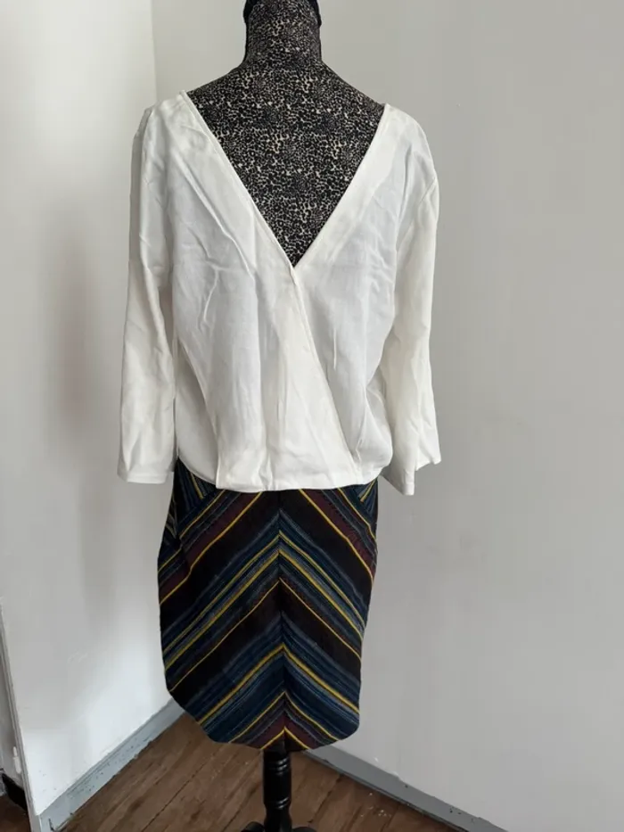 Robe genoux La Petite Française – Taille 40 - photo numéro 3