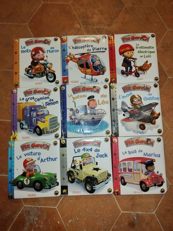 Lot 9 livres Petit Garçon 