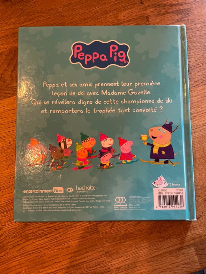 Livre Peppa Pig Peppa fait du ski - photo numéro 2
