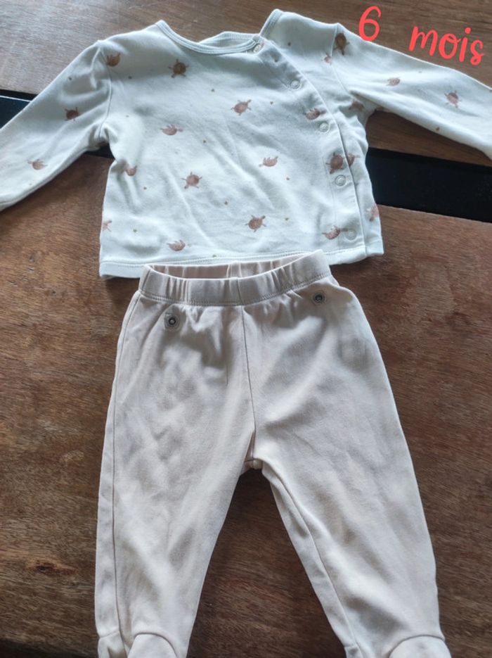 Pyjama 2 pièces Kiabi 6 mois
