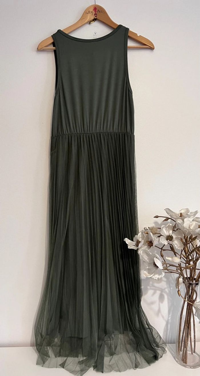 Superbe fond de robe / robe kaki 🤍🤍 - photo numéro 9