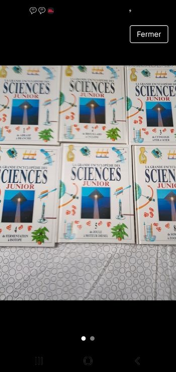 La grande encyclopédie  des sciences  junior