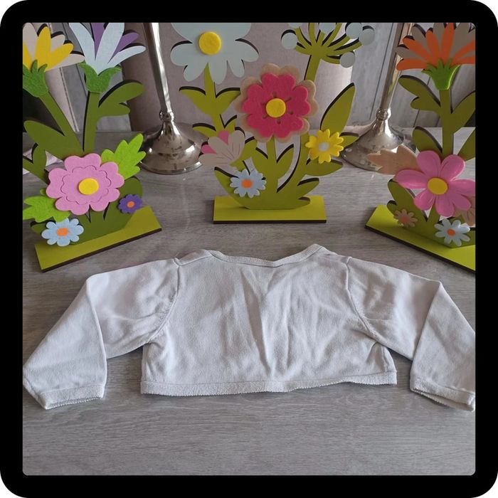 Gilet court bolero 18 mois - photo numéro 3