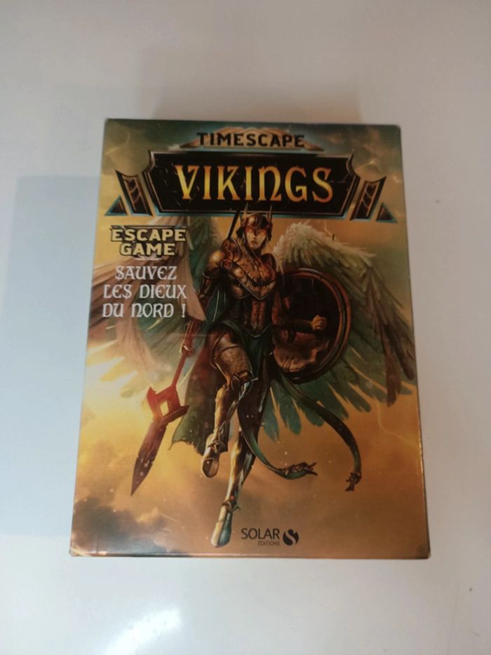 Escape game timescape vikings edition solar