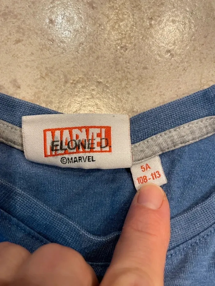 Teeshirt manches courtes 5ans Spiderman - photo numéro 3