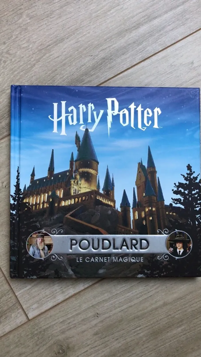 Carnet magique poudlard Harry potter
