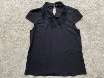 Blouse top sans manches col claudine Claudie Pierlot 🌻