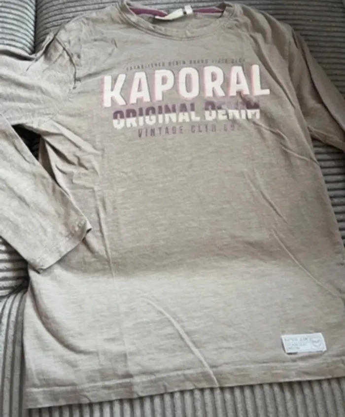 T-shirt Kaporal - Taille 14 ans - 3€ - photo numéro 2