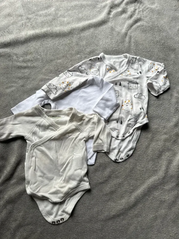 Lot de body manches longues