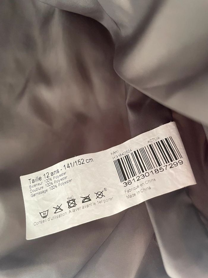 Manteau camouflage enfant - photo numéro 5