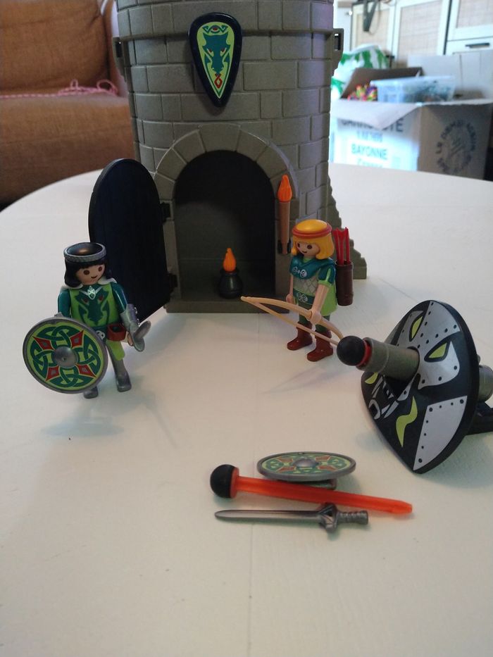 Lot Playmobils : île déserte, western, chevaliers, quad - photo numéro 4