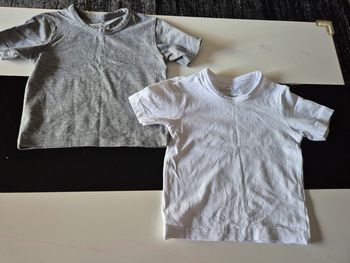 Lot 2 t shirt demis manche