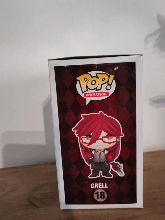 Figurine funko pop Black Butler 18  Grell - photo numéro 2