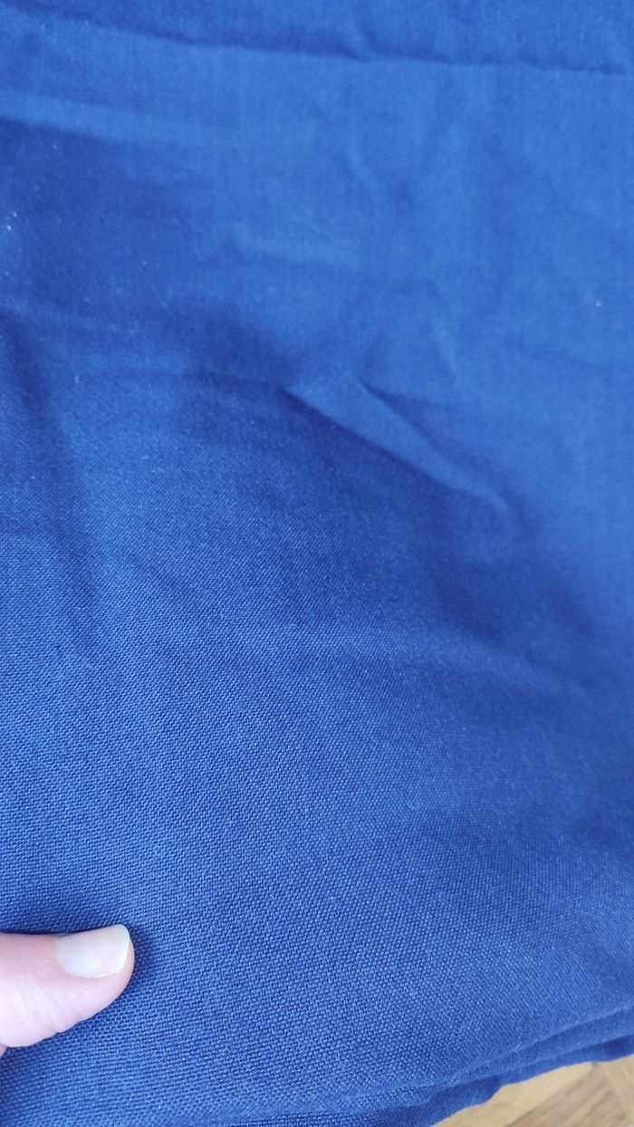 Tissu bleu violet - photo numéro 2