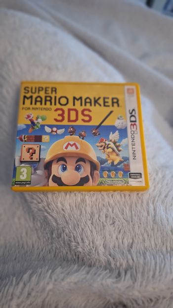 Jeu super mario maker Nintendo 3DS