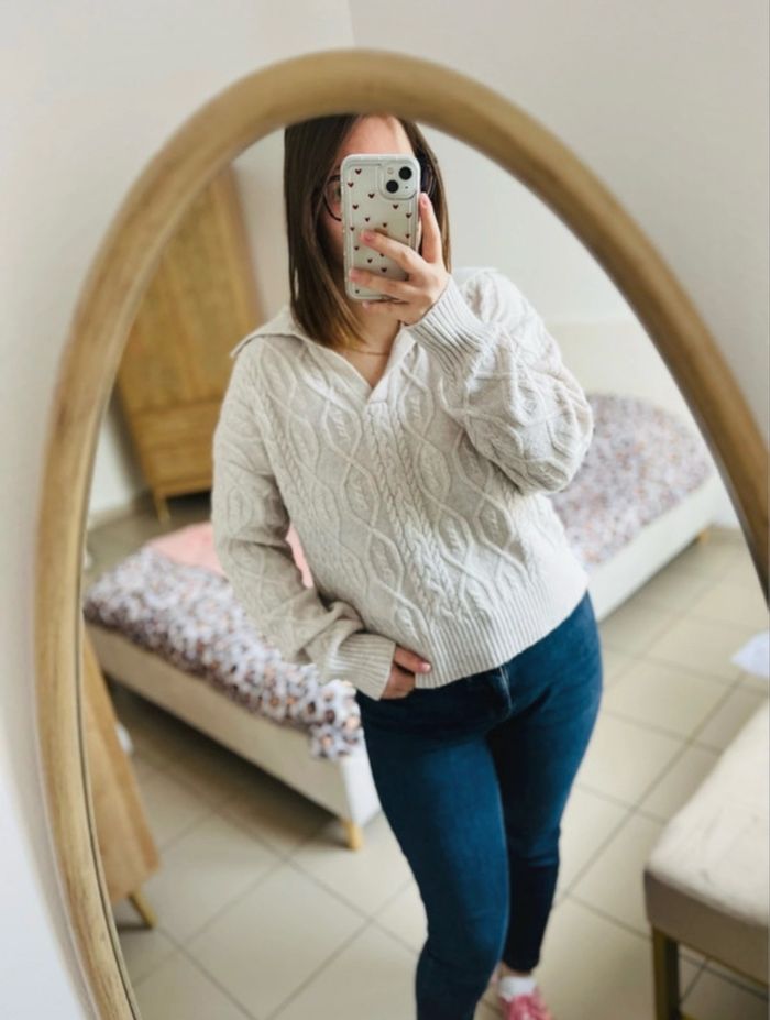 Joli pull col camionneur - Kiabi - Taille S - photo numéro 2