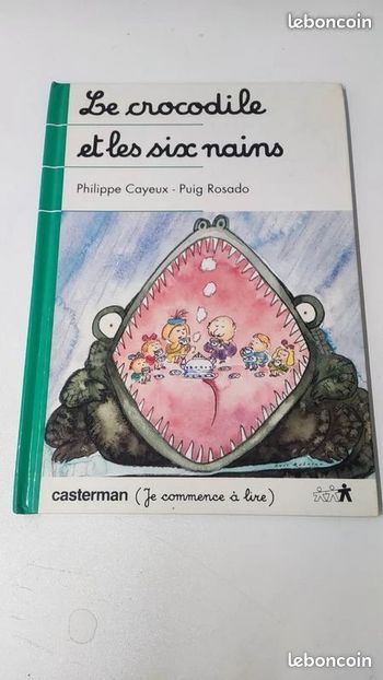 Livre le crocodile et les six nains