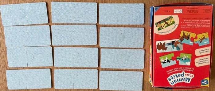 Jeu apprentissage animaux "Maman et ses petits" Neuf - photo numéro 2