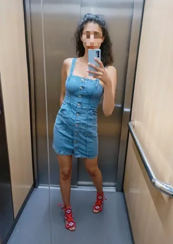 Robe en jean