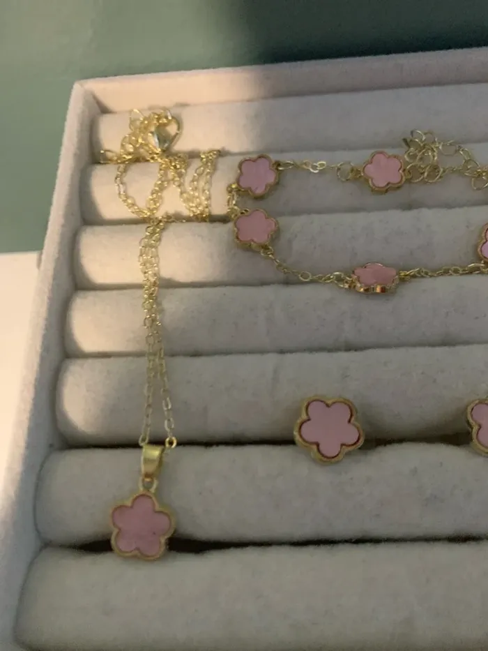 parure bijoux acier inoxydable - photo numéro 2