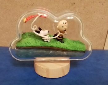 Snoopy et Charlie Brown, weather terrarium à construire