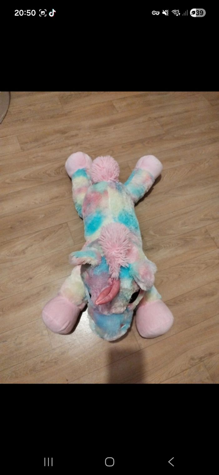 Grande peluche licorne - photo numéro 3