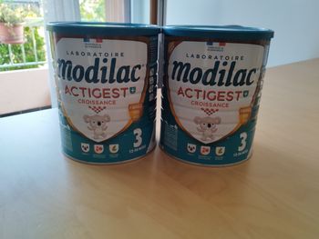 Lait modilac actigest 3